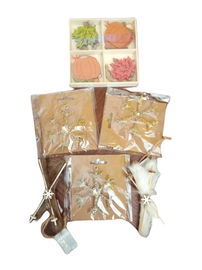 Zestaw Ozdób – Narty, Śnieżynki i Jesienne Zawieszki