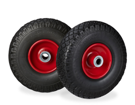 Koło do taczki 3.00-4 2 szt. bezdętkowe  Relaxdays