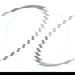 Hula hop z wypustkami 95 cm szaro niebieskie Relaxdays