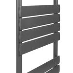Grzejnik łazienkowy wodny 1200 x 600 mm antracyt Aquamarin