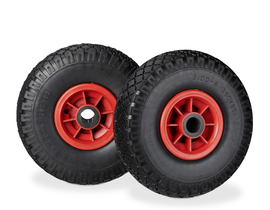 Koło kółko do taczki wózka 3.00-4 2 szt. Relaxdays