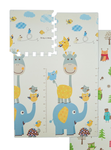 Puzzle piankowe, mata dla dzieci z motywem zwierząt Relaxdays