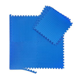 Puzzle piankowe niebieskie 8 szt. 61x61cm Relaxdays