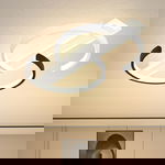 Lampa sufitowa LED 2-pierścieniowa z pilotem LUOLONG
