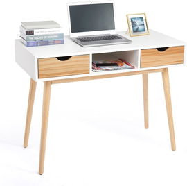 Biurko komputerowe w stylu nordyckim Meerveil