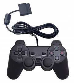 PRZEWODOWY PAD KONTROLER DO KONSOLI PLAYSTATION 2 PS2