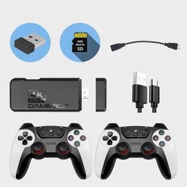 KONSOLA RETRO HDMI GRA TELEWIZYJNA 30000 GIER 2 PADY EMULATORY PSX SEGA NINTENDO