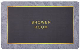 Wycieraczka łazienkowa, antypoślzigowa 60x40 cm Yanatuse