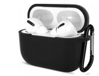 Etui silikonowe Vanfone do Apple AirPods Pro 1/2, obudowa - czarna