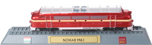 Figurka Twm Pociąg Metalowy Danube Express Nohab M61 12Cm