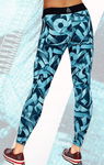 REEBOK | Damskie Legginsy Sportowe | SPEEDWICK CrossFit | ROZ. S
