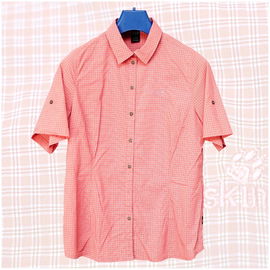 JACK WOLFSKIN Trekkingowa Łososiowa Koszula | UV Shield | L