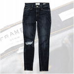 FRAME | MADE IN USA Los Angeles | Jeansy Niebieskie Damskie Rurki | ROZ. 25
