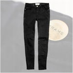 FRAME | MADE IN USA Los Angeles | Jeansy Czarne Damskie Rurki | ROZ. 25