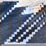 TRUE RELIGION | HALLE OM CORE Granatowe Jeansy Mid Rise Super Skinny ROZ.28