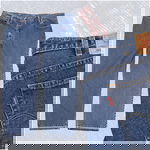 LEVIS 505 | Piękne Niebieskie Jeansy Klasyczna Forma | W44 L32
