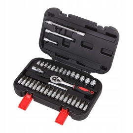 Zestaw kluczy nasadowych 38 szt 1/4 cala