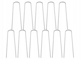 Szpilki kotwy kołki metalowe kotwy do agrowłókniny 11 szt Parkside