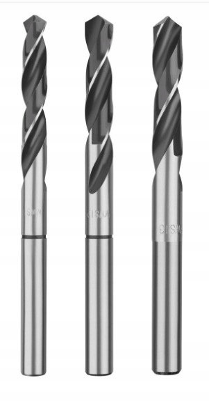 Wiertła 3szt Spiralne Metal Drewno Plastik 17"
