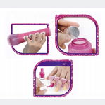 Zestaw do manicure/pedicure dla dzieci + akcesoria