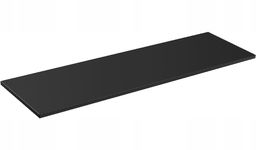 Blat do szafki łazienkowej 180 cm SANTA FE BLACK 89-180 CZARNY MAT LOFT