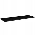 CZARNY blat do szafki łazienkowej 120 cm NOVA BLACK 89-120