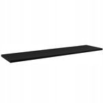 CZARNY blat do szafki łazienkowej 160 cm NOVA BLACK 89-160