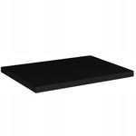 CZARNY blat do szafki łazienkowej 50 cm NOVA BLACK 89-50