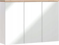 Szafka łazienkowa BALI WHITE 845 z lustrem 100 cm
