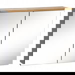 Szafka łazienkowa BALI GRAFIT 841 z lustrem 80 cm
