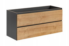 Wisząca szafka pod umywalkę 120 cm MONAKO GREY 823