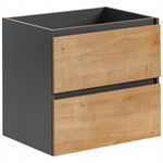 Wisząca szafka pod umywalkę 60 cm MONAKO GREY 820