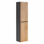 Wysoki słupek łazienkowy MONAKO GREY OAK 800 LOFT