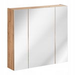 Szafka łazienkowa CAPRI OAK 843 z lustrem