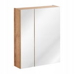 Szafka łazienkowa 60cm CAPRI OAK 842 z lustrem