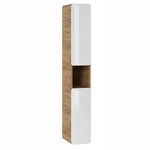 Wąski słupek łazienkowy ARUBA WHITE 805