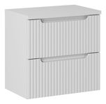 BIAŁA szafka łazienkowa z blatem 60 cm NOVA WHITE 82-60 z szufladami