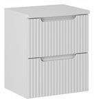 BIAŁA szafka łazienkowa z blatem 50 cm NOVA WHITE 82-50 z szufladami