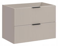 Kaszmirowa szafka pod umywalkę 80 cm ADEL CASHMERE 82-80-2S z szufladami