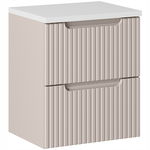 KASZMIROWA szafka z blatem WHITE 50 cm NOVA CASHMERE 82-50 z szufladami