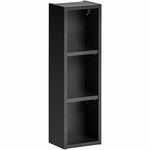 Otwarty regał łazienkowy wiszący SANTA FE BLACK 83-01 CZARNY MAT LOFT