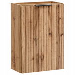 Ryflowana szafka pod umywalkę 40 cm ADEL OAK 82-40 dąb wotan