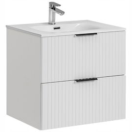Szafka łazienkowa 60 cm ADEL WHITE 82-60 z umywalką meblową