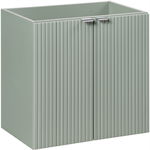 SZAŁWIOWA szafka pod umywalkę 60 cm LINE REED GREEN 82-60-D RYFLOWANY FRONT