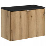 Szafka pod umywalkę 80 cm NOVA OAK 82-80-2D DĄB COAST EVOKE z blatem