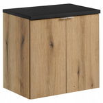 Szafka pod umywalkę 60 cm NOVA OAK 82-60-2D DĄB COAST EVOKE z blatem