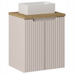 KASZMIROWA szafka z umywalką GAJA i blatem 50 cm NOVA CASHMERE 82-50 2D OAK