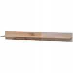 Półka wisząca CATALINA | Dąb Viking + Kaszmir RYFLOWANY | 160 cm