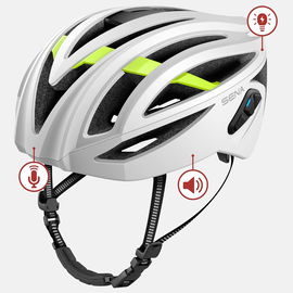 Kask rowerowy Sena R2/R2 EVO Smart Bluetooth M 55-59 White