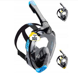 Maska pełnotwarzowa CRESSI Bali Full Face Mask Black/Blue L/XL